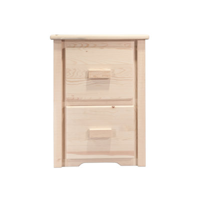 Montana Woodworks® Homestead File Cabinet 2 Drawer