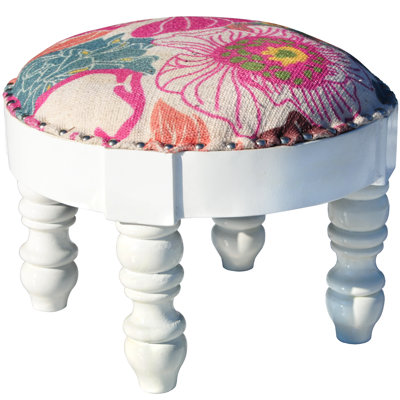 Herat Oriental Upholstered Ottoman