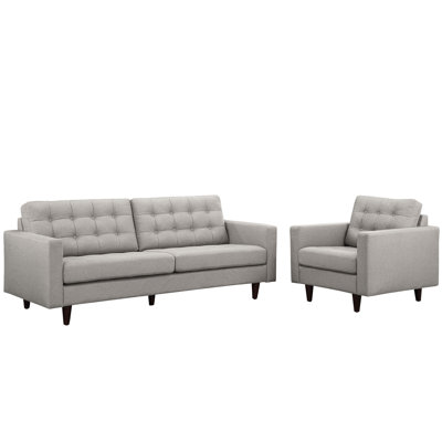 Modway Princess Arm chair and Sofa Set