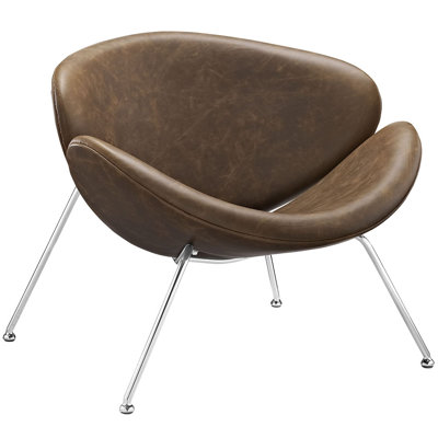 Modway Nutshell Lounge Chair with Cushion