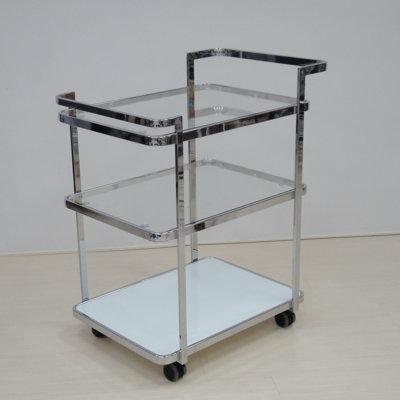 Casabianca Furniture Ferrara Kitchen Cart with G..