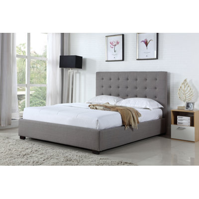 BOGA Furniture Genova Queen Upholstered Panel Bed