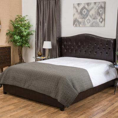 Three Posts Sorrento Upholstered Panel Bed