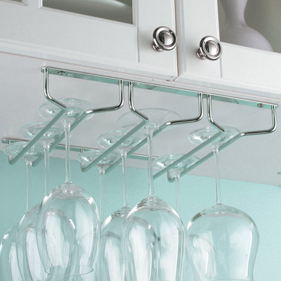 Mind Reader Hanging Wine Glass Rack