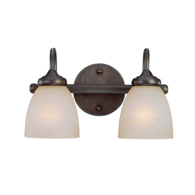 Jeremiah Spencer 2 Light Vanity Light & Reviews Wayfair