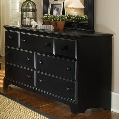 Carolina Furniture Works, Inc. Midnight 7 Drawer Dresser & Reviews ...