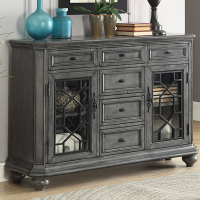 August Grove Sideboard with 2 Cabinets