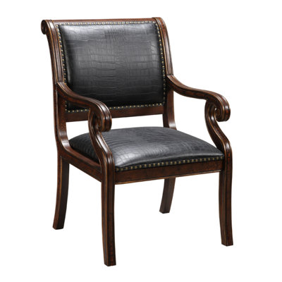 Coast to Coast Imports LLC Leather Arm Chair in ..