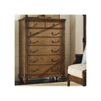 Tommy Bahama Home Bali Hai 7 Drawer Chest