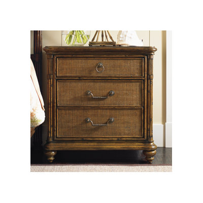 Tommy Bahama Home Bali Hai 3 Drawer Nightstand