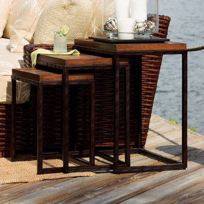 Tommy Bahama Home Ocean Club Nesting Tables (Set of 3)