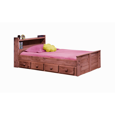 Chelsea Home Twin Mate's Bed with Storage