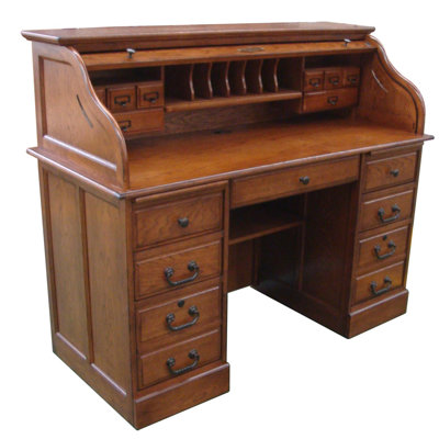 Chelsea Home Mylan Roll Top Desk Top