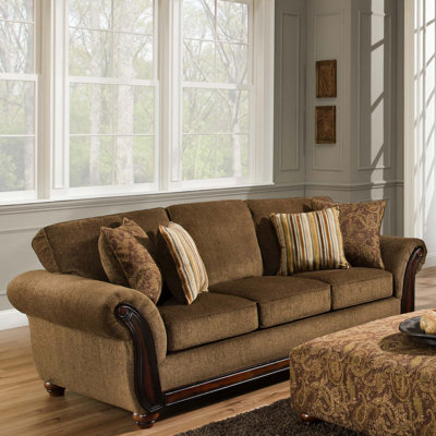 Chelsea Home Cornell Chestnut Sofa