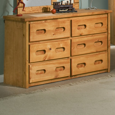 Chelsea Home 6 Drawer Double Dresser