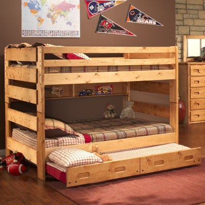 Chelsea Home Full over Full Bunk Bed with Trundle