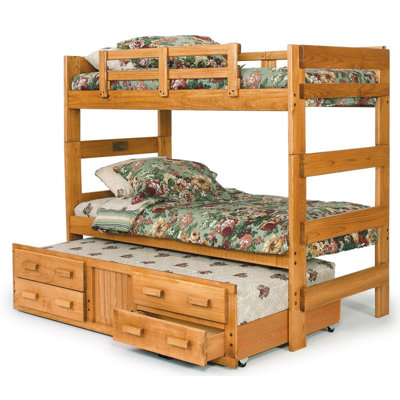Chelsea Home Extra Tall Twin over Twin Bunk Bed ..
