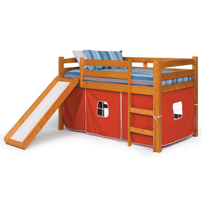 Chelsea Home Twin Low Loft Bed