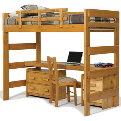 Chelsea Home Twin Loft Bed Customizable Bedroom ..