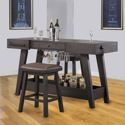 ECI Furniture Lexington Series Kitchen Island Set