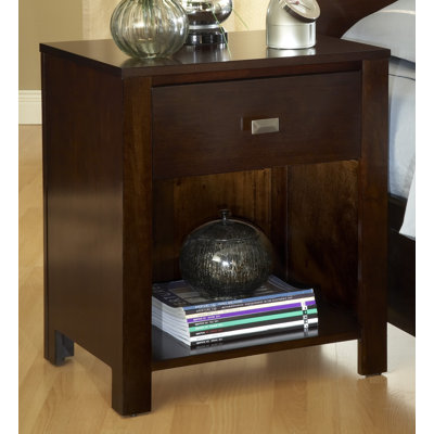 Latitude Run Lottie 1 Drawer Nightstand