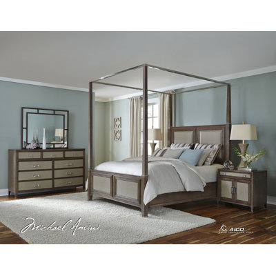 Michael Amini Biscayne West Canopy Customizable ..