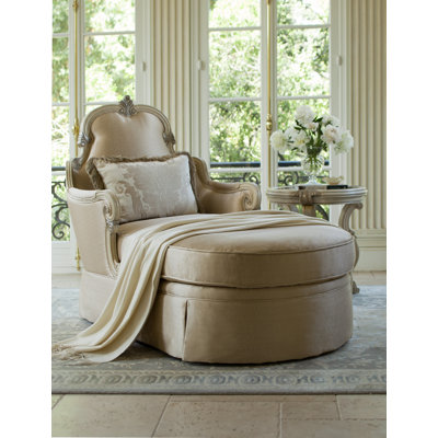 Michael Amini Platine De Royale Chaise Lounge