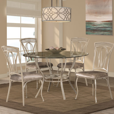 Rosalind Wheeler Caldanagh 5 Piece Dining Set