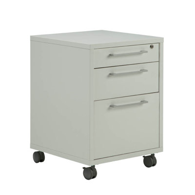 Latitude Run Bianca 3 Drawer Mobile File