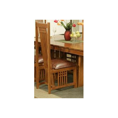 AYCA Furniture Bungalow Leather Side Chair