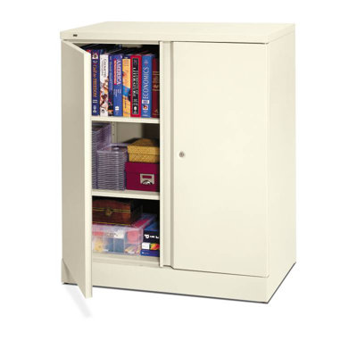 HON Basyx 2 Door Storage Cabinet