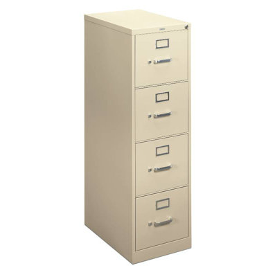 HON Basyx H410 Series 4-Drawer Locking File