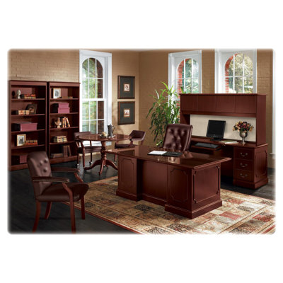 HON 94000 Series Executive Desk with 2..