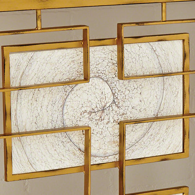 Mercer41 Leontine Opaline Glass Rectangles for the Open Block Console (Set of 4)
