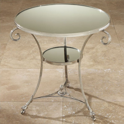 Global Views Draw Attention End Table