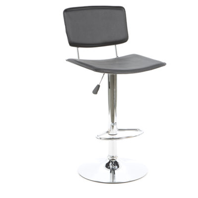 Latitude Run Adjustable Height Swivel Bar Stool