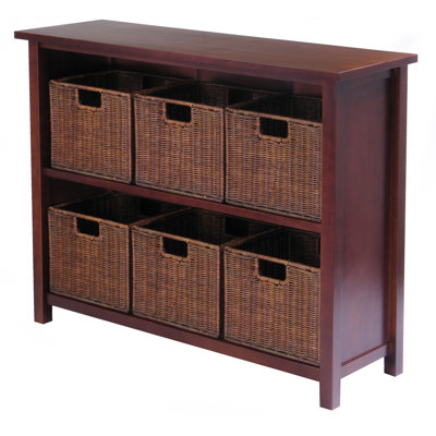 Winsome Milan Low Storage Shelf 30