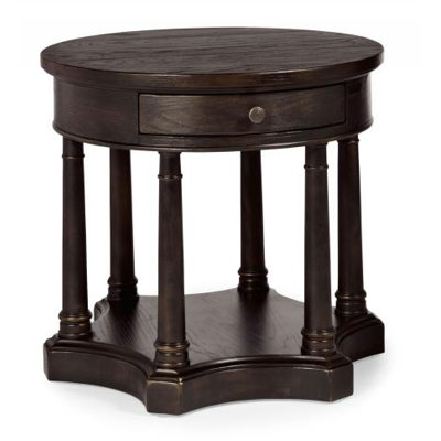 Bernhardt Belgian Oak Chairside Table