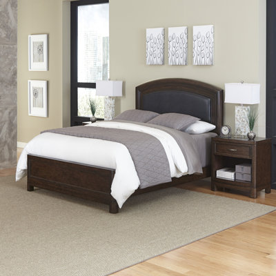 Home Styles Crescent Hill Panel 3 Piece Bedroom ..
