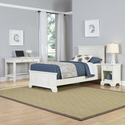 Home Styles Naples Panel 3 Piece Bedroom Set