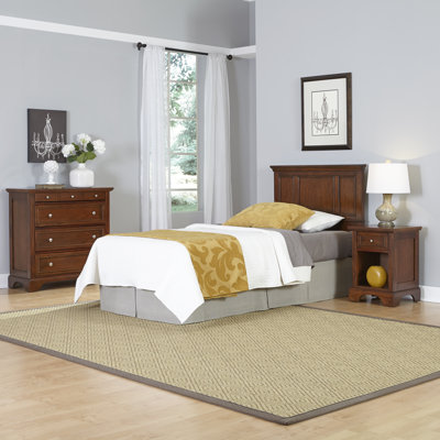 Home Styles Chesapeake Panel 3 Piece Bedroom Set