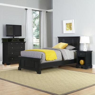 Home Styles Bedford Panel 3 Piece Bedroom Set