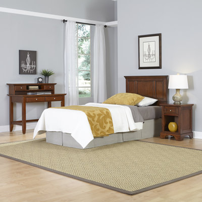 Home Styles Chesapeake Panel 4 Piece Bedroom Set