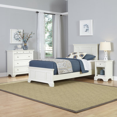 Home Styles Naples Panel 3 Piece Bedroom Set