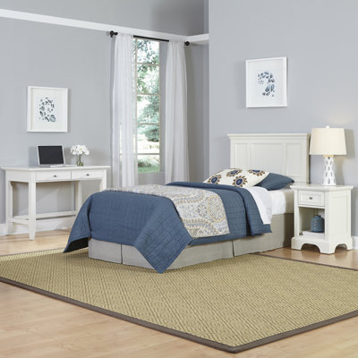 Home Styles Naples Panel 3 Piece Bedroom Set