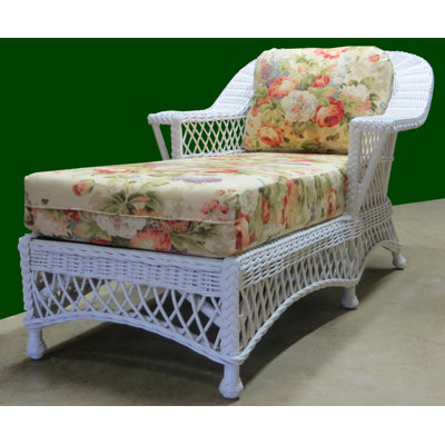 Spice Islands Wicker Bar Harbor Chaise Lounge
