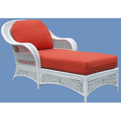 Spice Islands Wicker Regatta Chaise Lounge