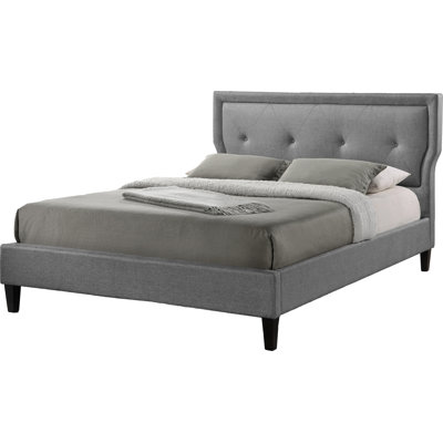 Wholesale Interiors Baxton Studio Upholstered Platform Bed