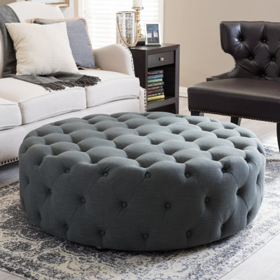 Wholesale Interiors Baxton Studio Cardiff Ottoma..
