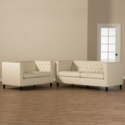 Wholesale Interiors Baxton Studio Darrow Leather..